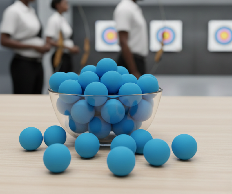 .68 Cal Rubber Training Balls – Team Sports Accessory